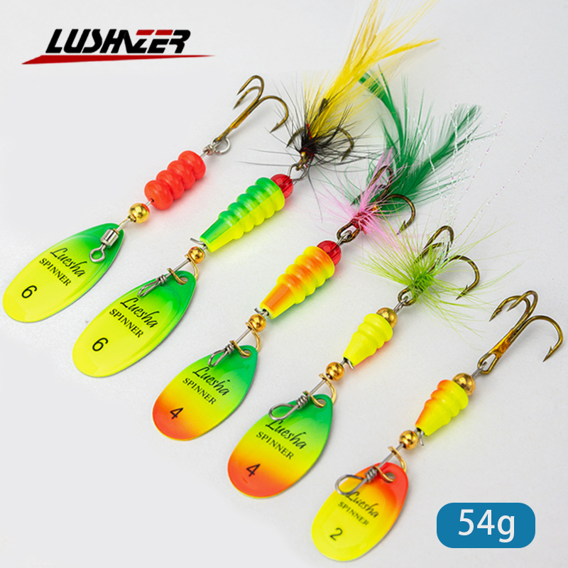 Fishing Hook Treble - LUSHAZER 5 stks/partij Spinner Aas Vissen