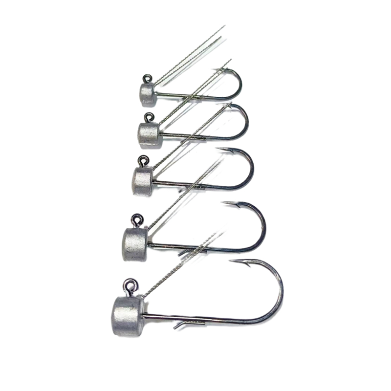 Fishing Hook Offset - 10PCS * Vissen Paddestoel Vorm Ned