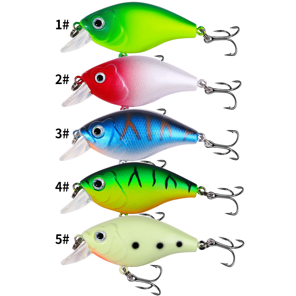 1Pc 6Cm 6.9G Vissen Lokken Cra - Fishing Hook Treble recensie en prijs